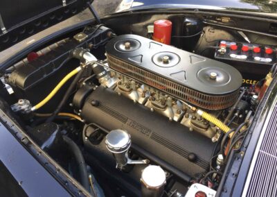 Ferrari 400 Super America Engine After Dry Ice Blasting