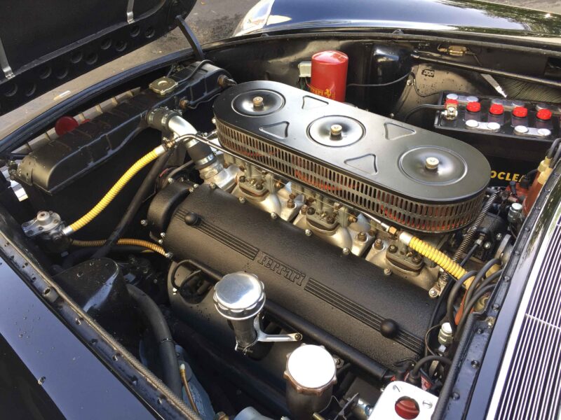 Ferrari 400 Super America Engine After Dry Ice Blasting