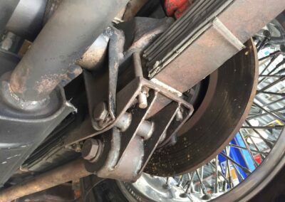 Ferrari 400 Super America Leaf Spring After Dry Ice Blasting