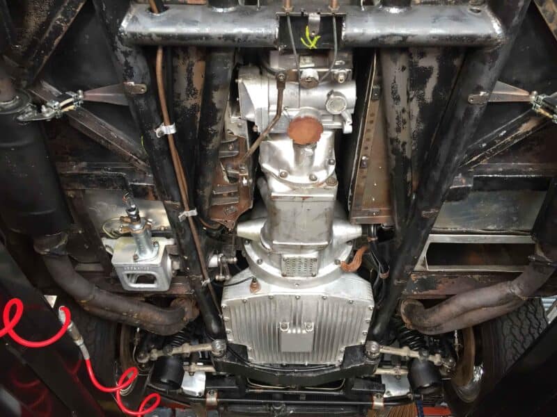 Ferrari 400 Super America Transmission After Dry Ice Blasting