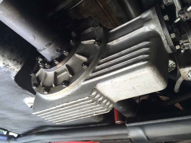 Ferrari 400 Super America Transmission After Dry Ice Blasting