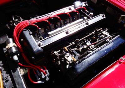 Toyota 2000GT Engine After Dry Ice Blasting